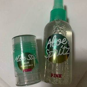 PINK Aloe facial spray & Aloe stick